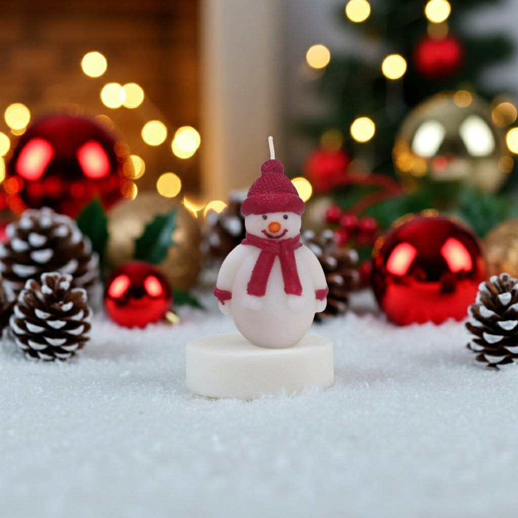 Snowman Scented Candle