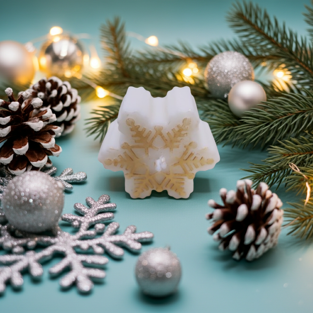 Snowflake Scented Candle