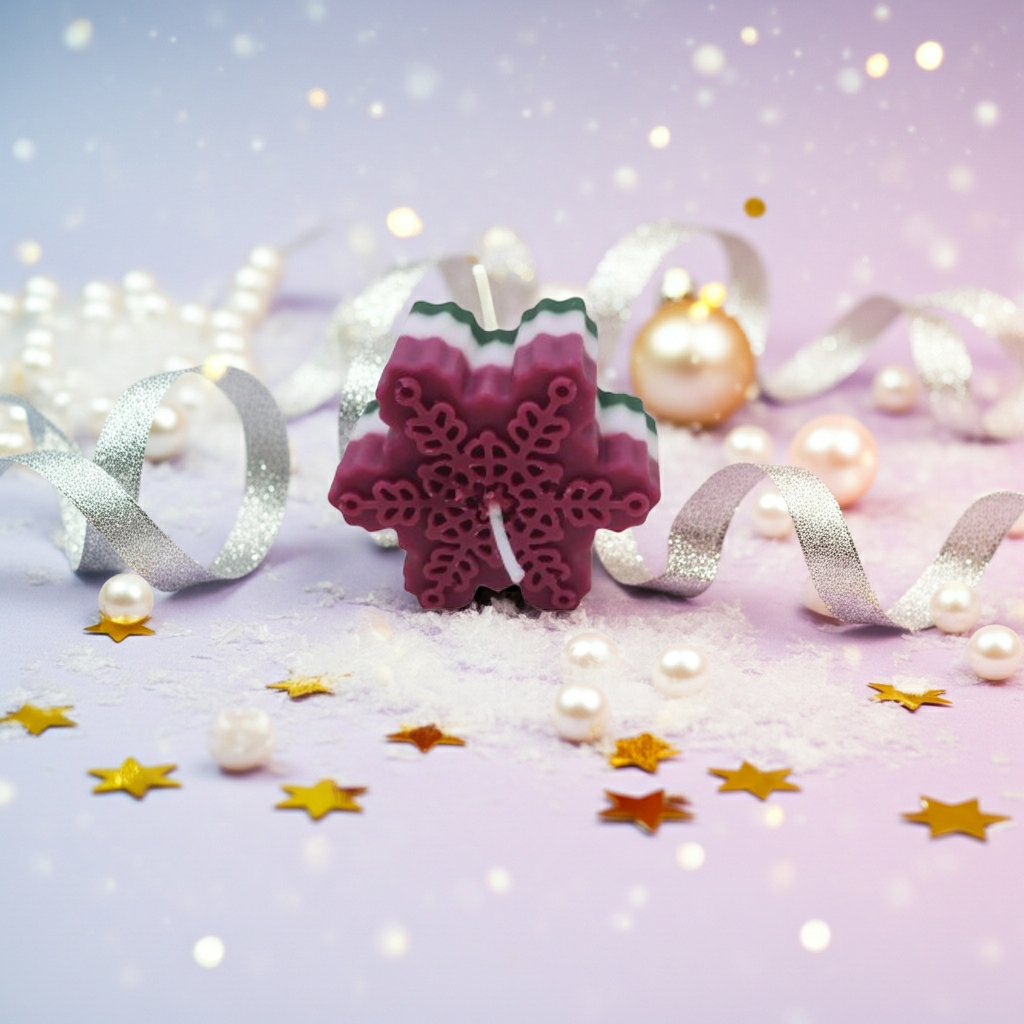Snowflake Scented Candle