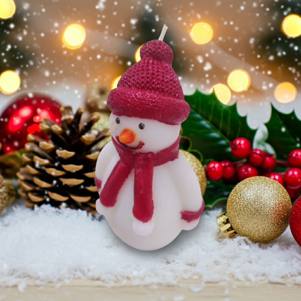 Snowman Scented Candle