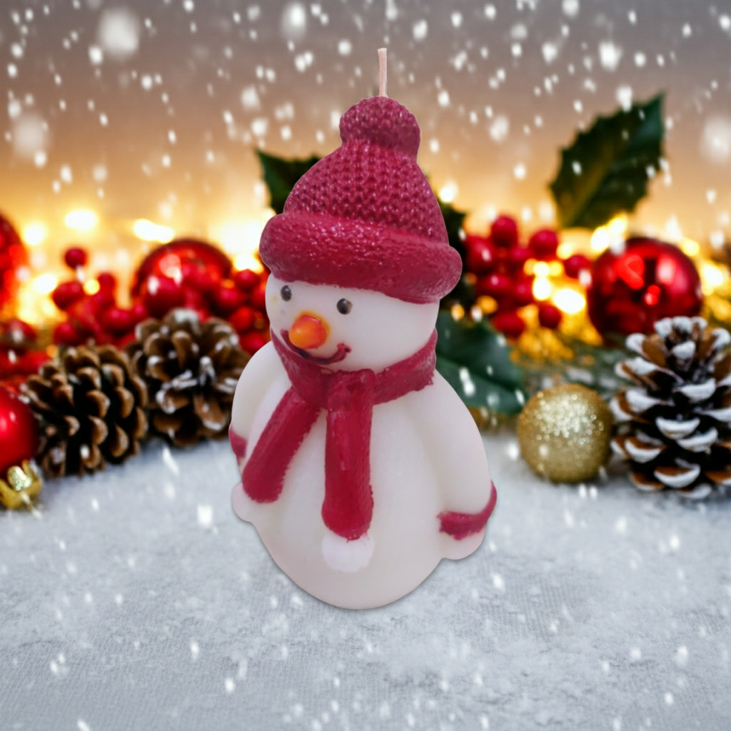 Snowman Scented Candle