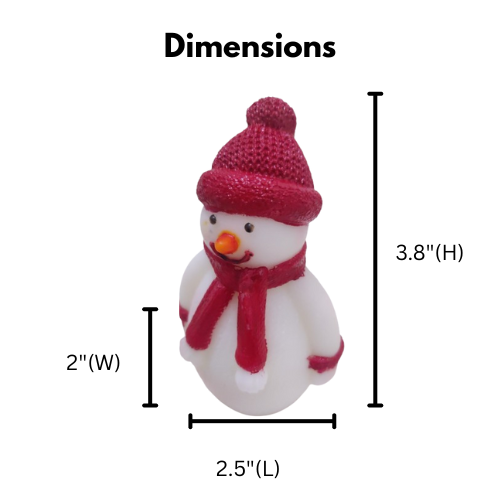 Snowman Scented Candle