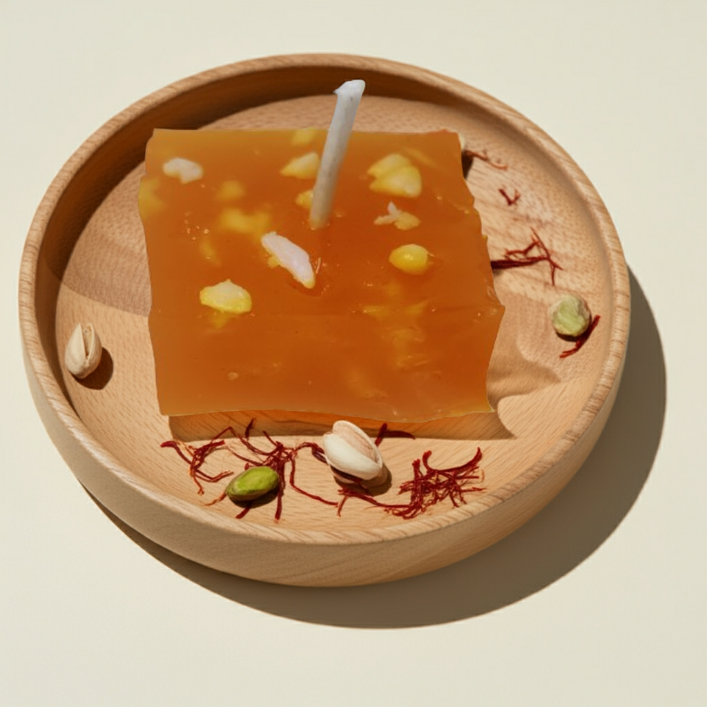 Bombay Halwa Scented Candle(Pack of 2Pcs)