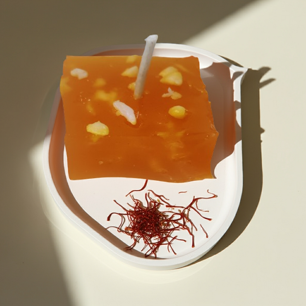 Bombay Halwa Scented Candle(Pack of 2Pcs)