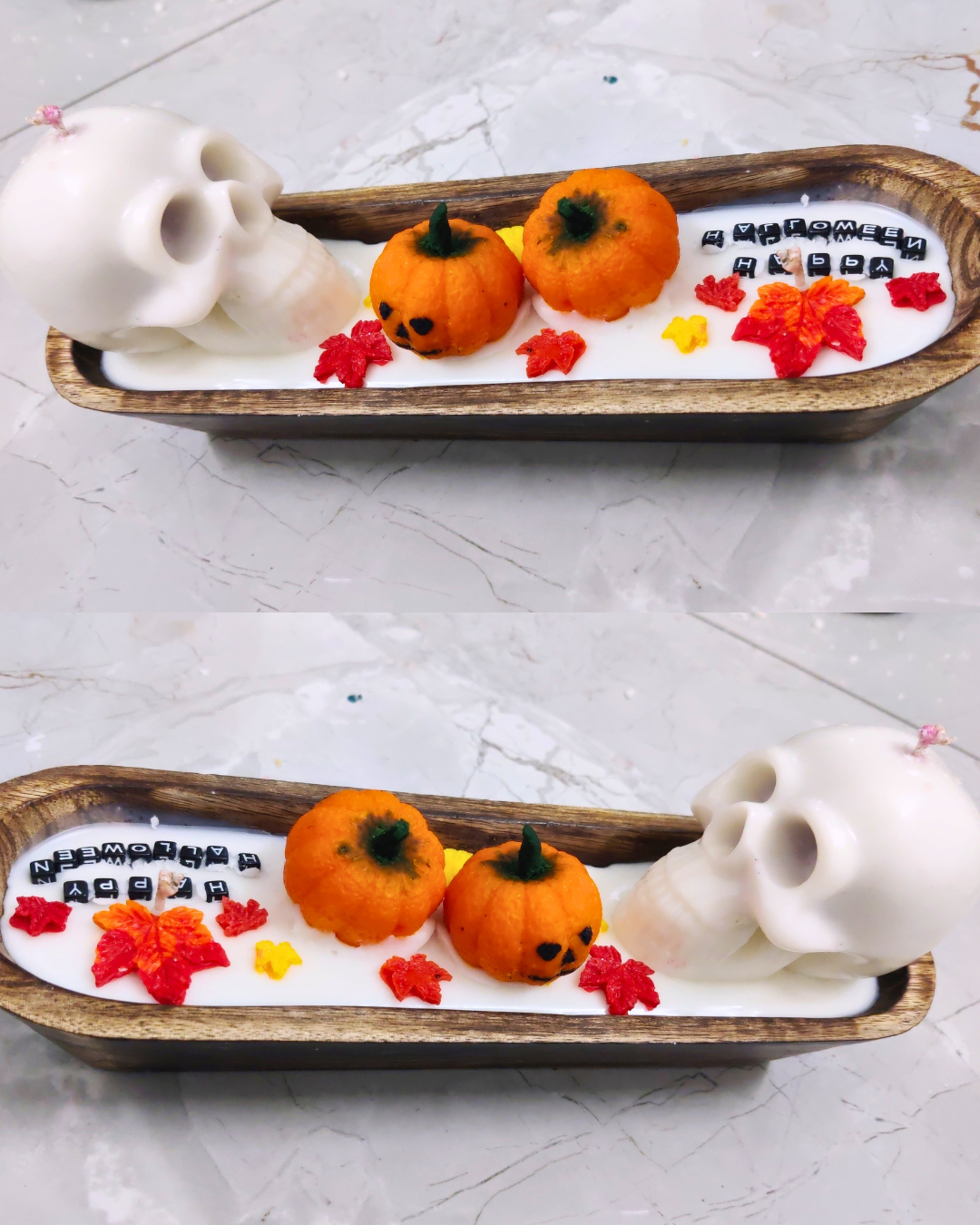 Halloween Harvest Platter Scented Candle