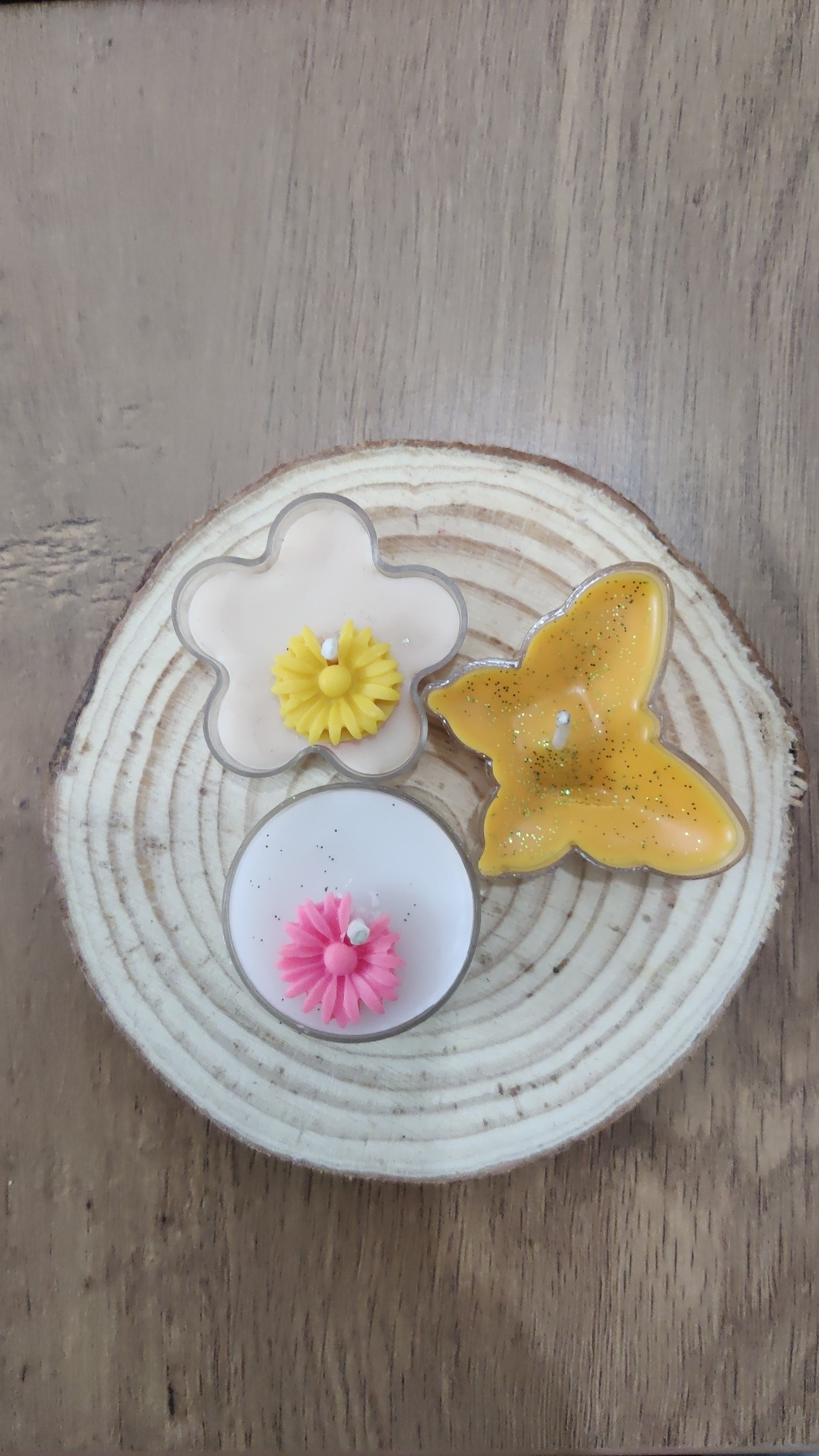 Acrylic TeaLight Scented Candle