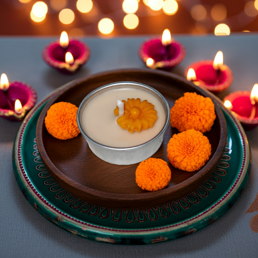 Round Tin TeaLight Scented Candle