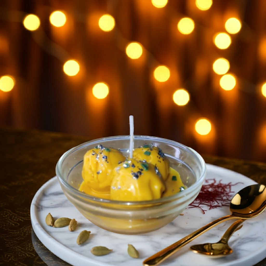 Rasmalai Scented Candle Set