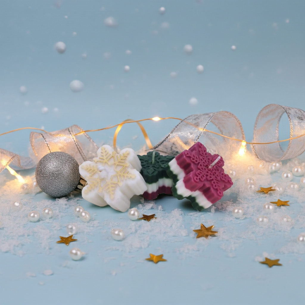Snowflake Scented Candle