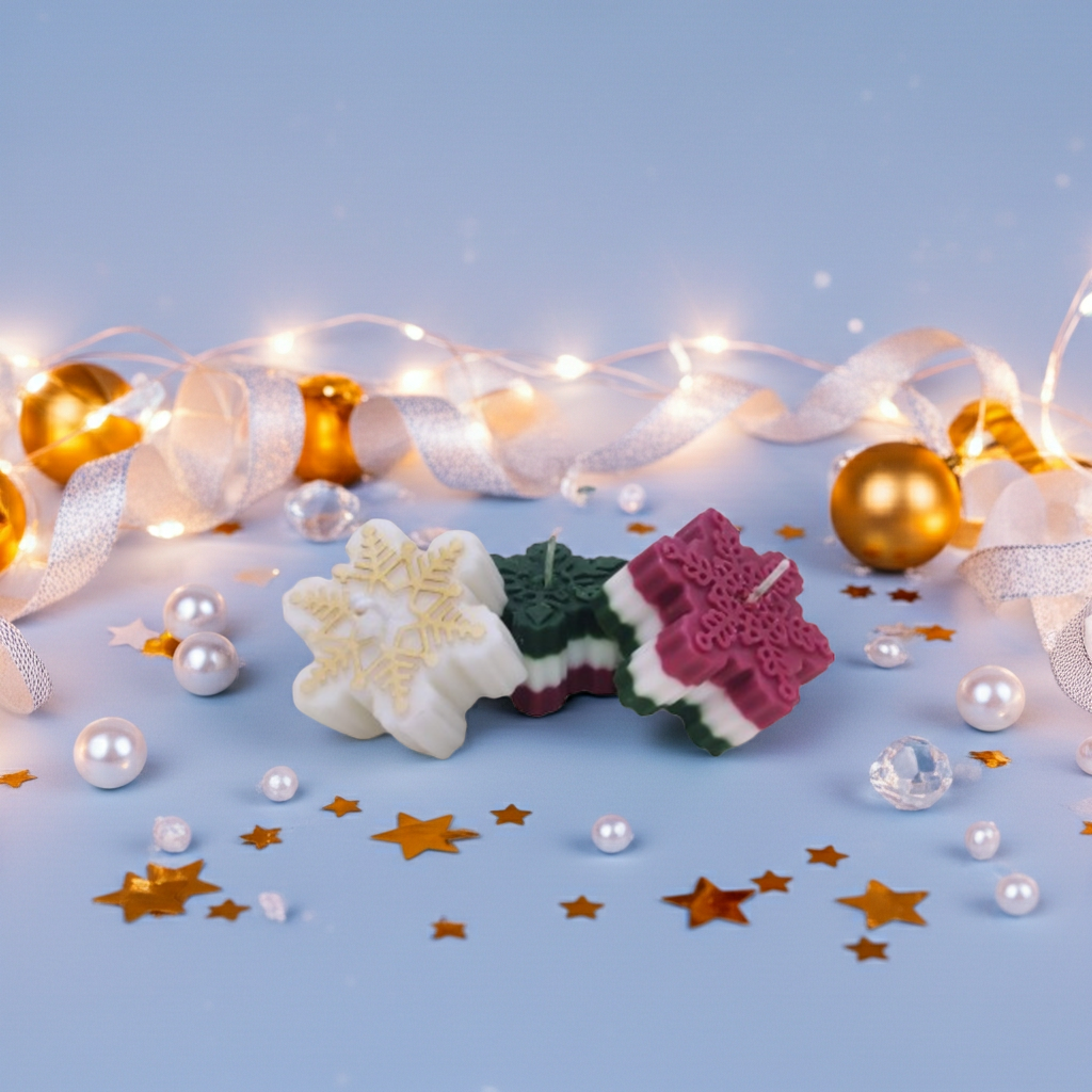 Snowflake Scented Candle
