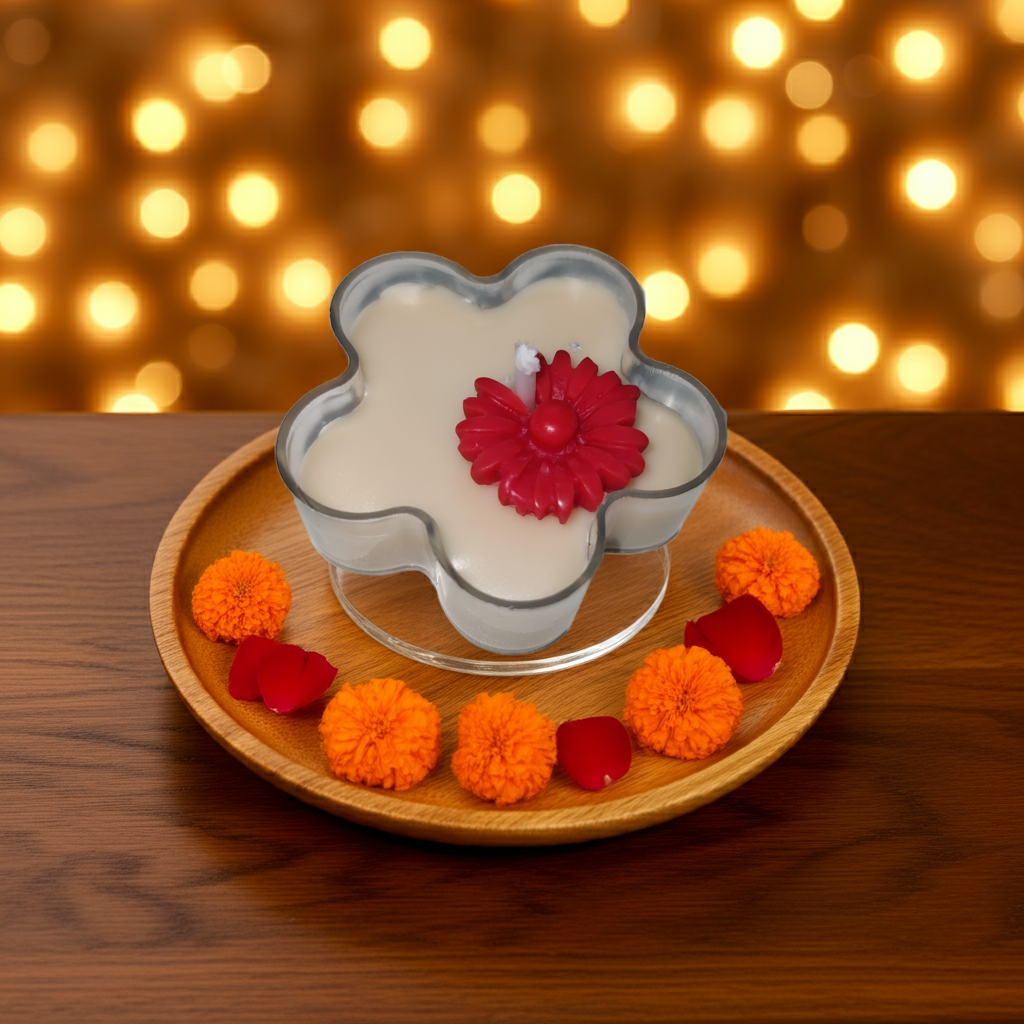 Acrylic TeaLight Scented Candle