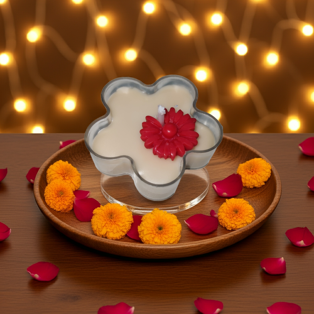 Acrylic TeaLight Scented Candle